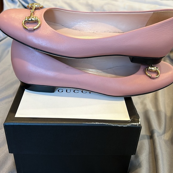 Gucci pink flats shoes - Picture 3 of 5
